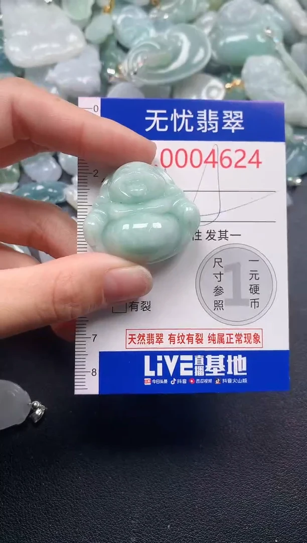 吊坠(不含链)未镶嵌翡翠4624