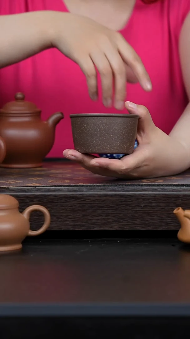 茶壶紫砂天青平底杯