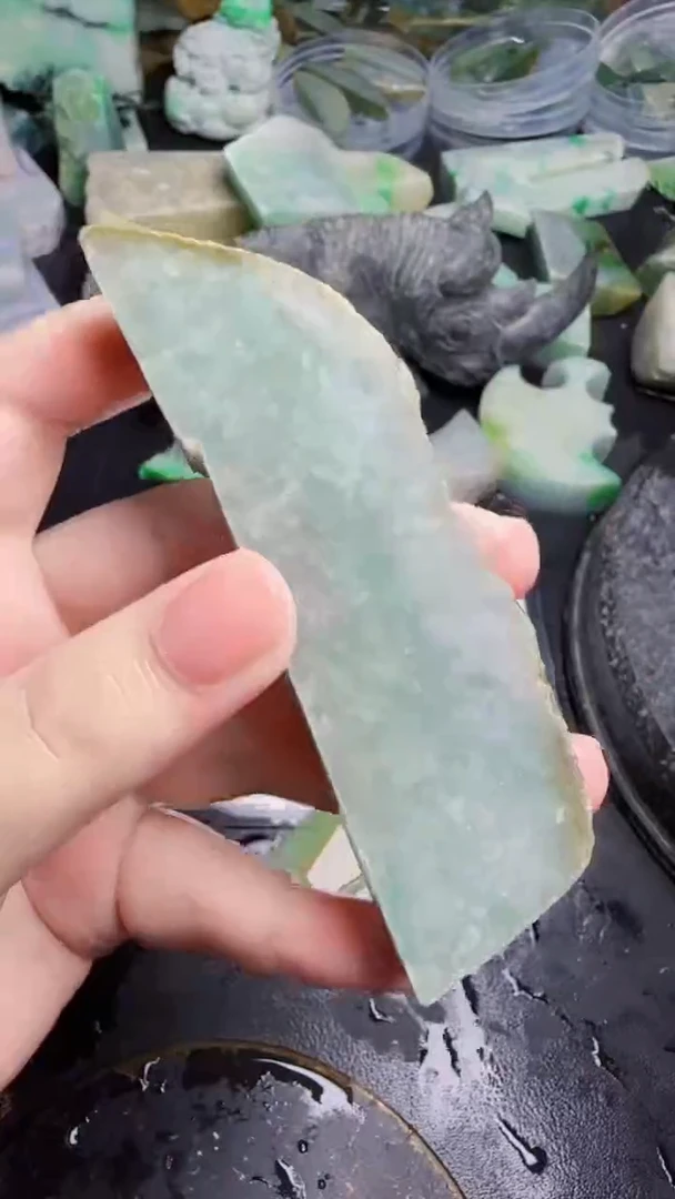 未镶嵌挂件翡翠天然翡翠004