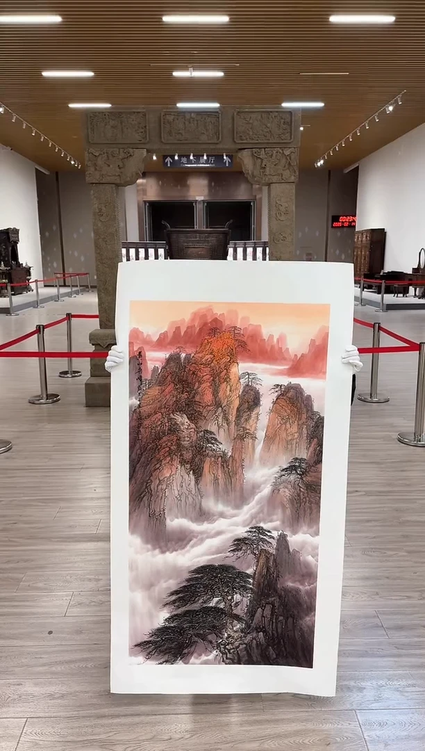 【闪购商品】国画37 赵隆轩艺术馆李庆兴老师作品