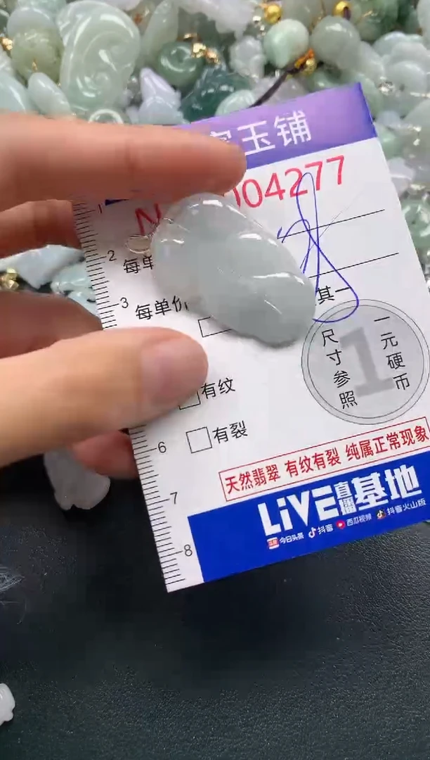 颈饰未镶嵌翡翠4277