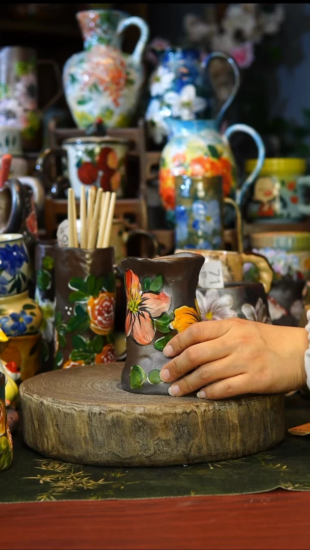 陶瓷77景德镇手工手绘釉下彩2