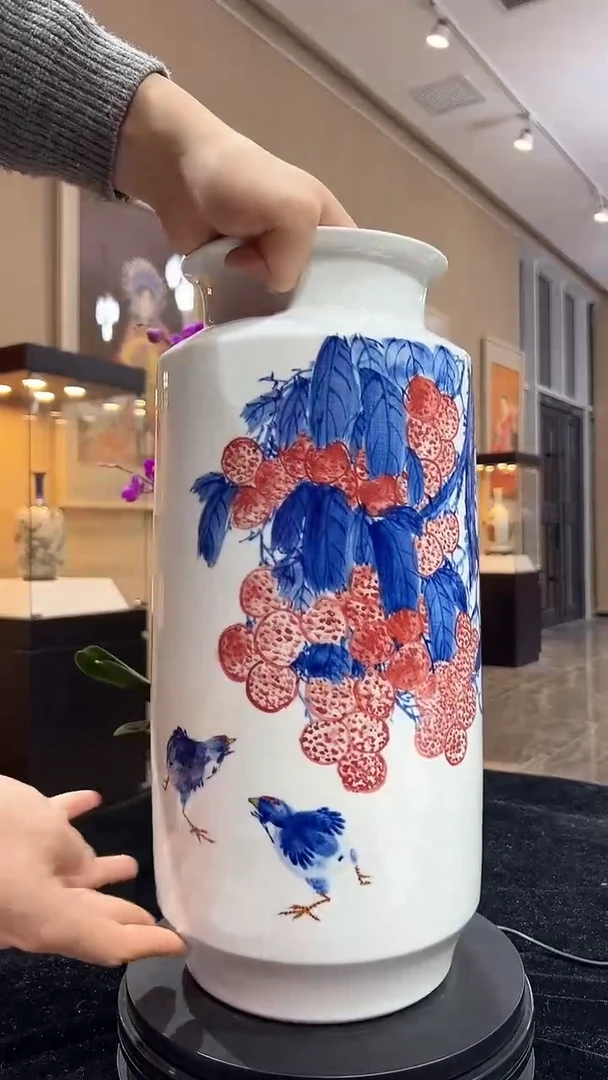 其他瓷崔景哲-瓷器-C中-大吉大利