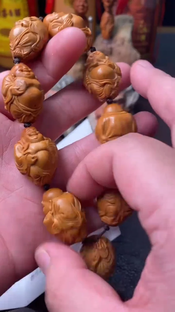 【闪购商品】橄榄核手串/手链3-弥勒手串一条