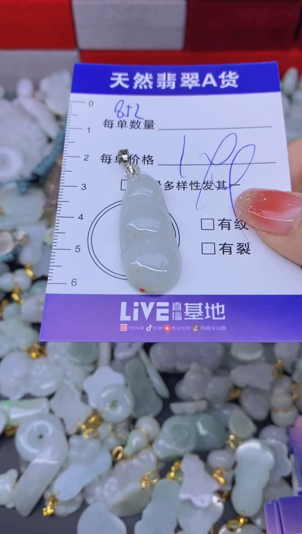 颈饰未镶嵌翡翠天然翡翠A货批量多样性发一件