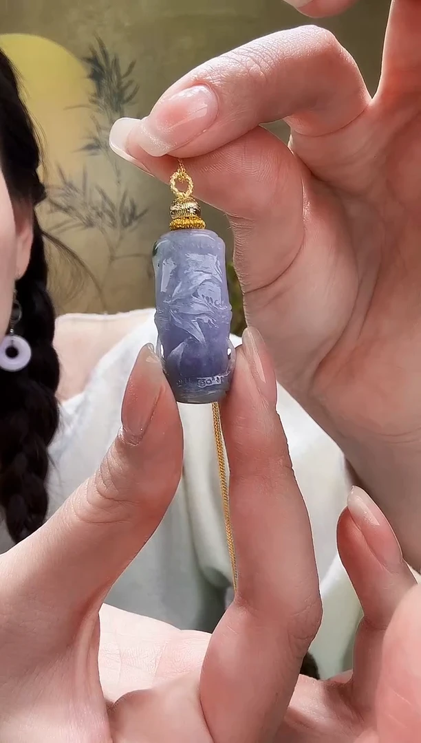 颈饰未镶嵌翡翠吊坠