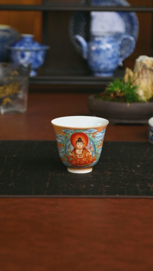 景德镇手工手绘的52