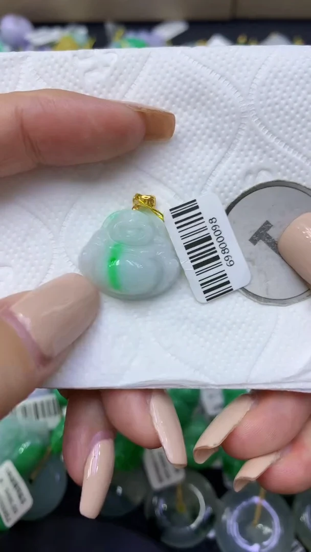 颈饰未镶嵌翡翠天然缅甸翡翠A货