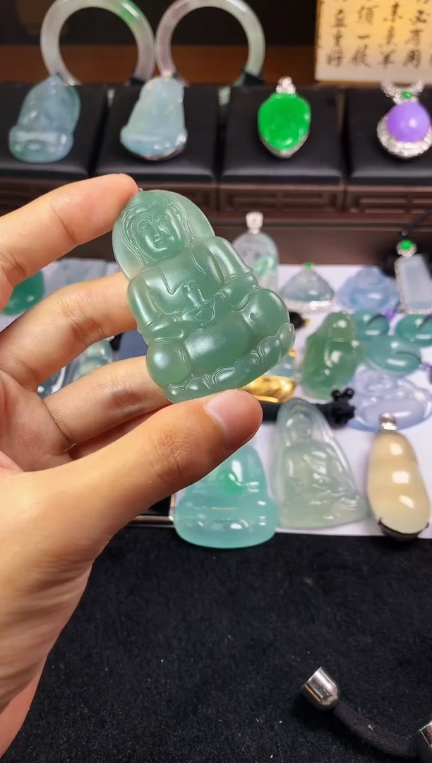 未镶嵌定制翡翠S毛货不退不换