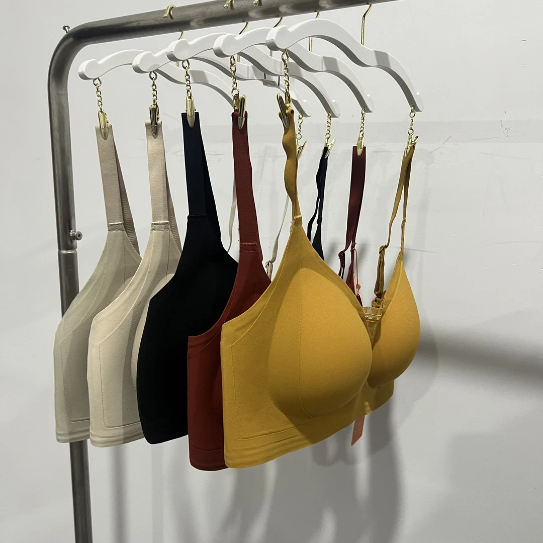 F1无痕提拉承托内衣聚拢收副乳无钢圈防下垂不跑杯文胸