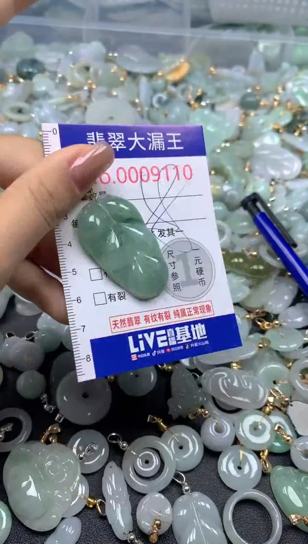 颈饰未镶嵌翡翠9110