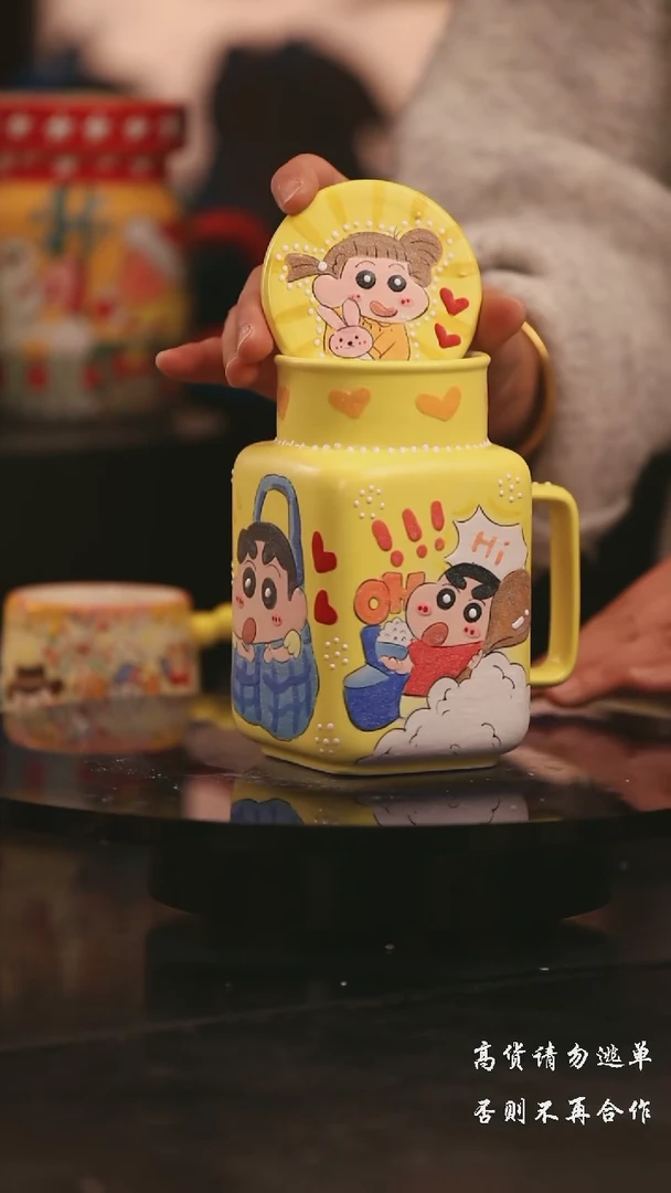 陶瓷景德镇可爱设计师款陶瓷