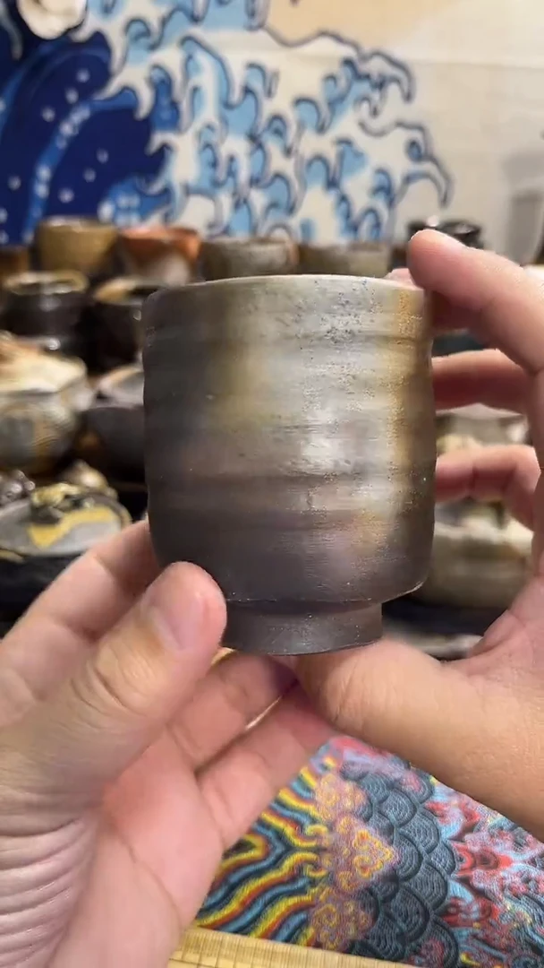 陶古日式备前烧茶具茶器茶周边