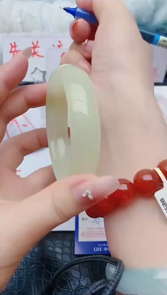 石英质玉手镯未镶嵌x247+64-65