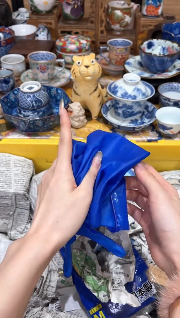 【闪购商品】瓷片『美丽可爱小老虎』手套