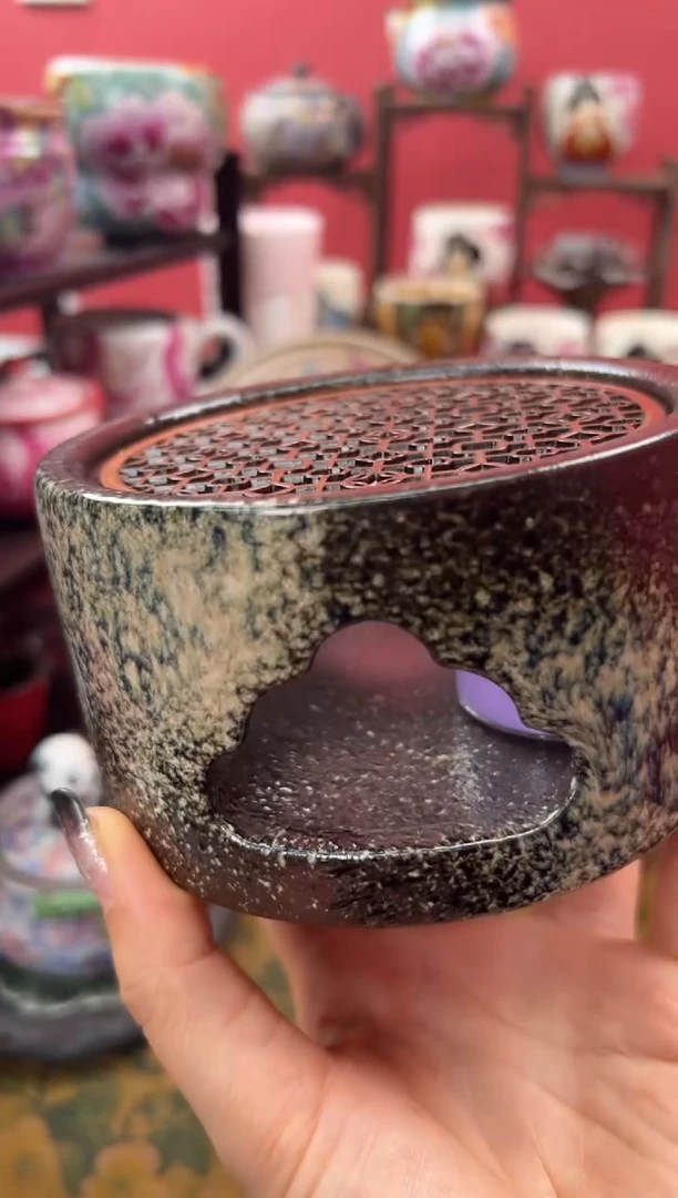 【闪购商品】志野窑变温茶器茶炉