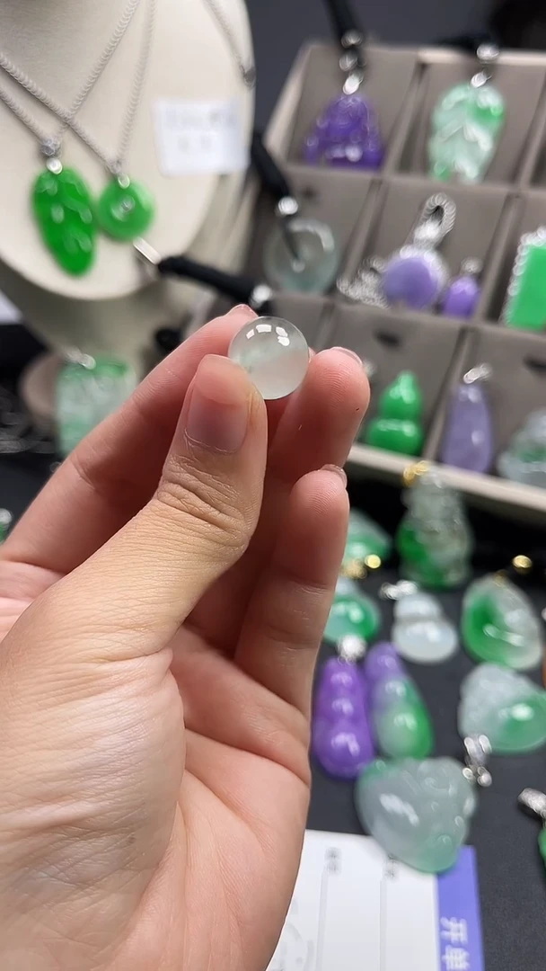 颈饰未镶嵌翡翠  所见即所得 一图一物