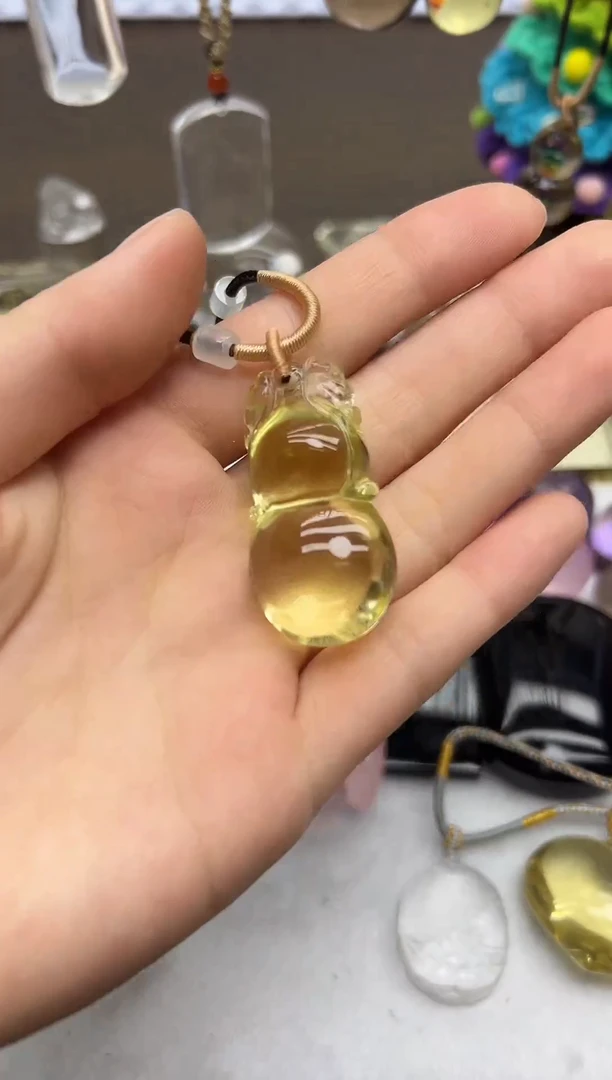 吊坠(赠链)未镶嵌水晶葫芦