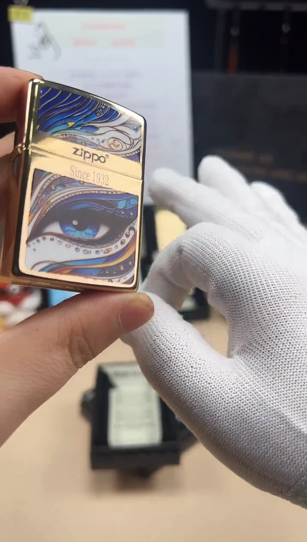 铜望穿秋水-双面商标起源镜面镀金