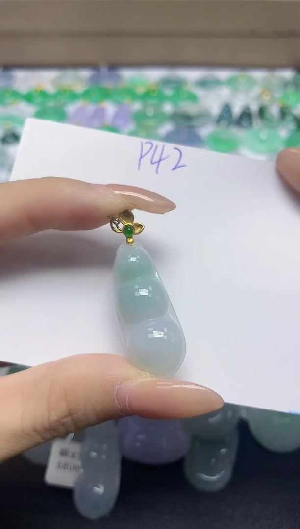 颈饰未镶嵌翡翠天然缅甸翡翠A货翡翠百元以上9元证书费自理