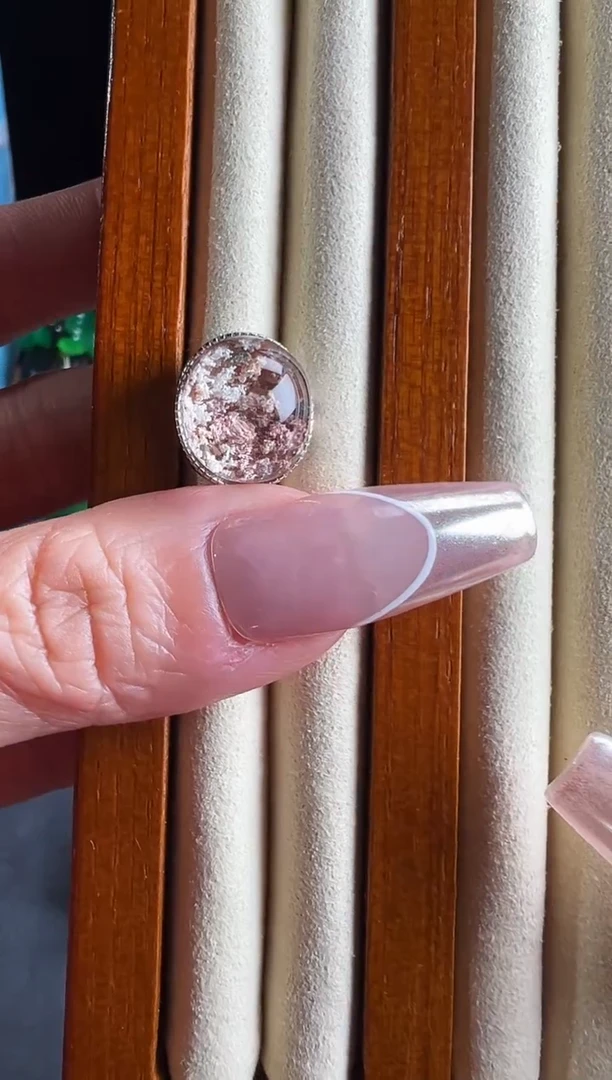 【闪购商品】水晶盒子银S925镶嵌发一（04）