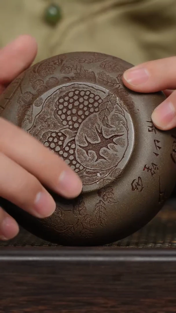 【闪购商品】紫砂茶杯非遗茶器-多福