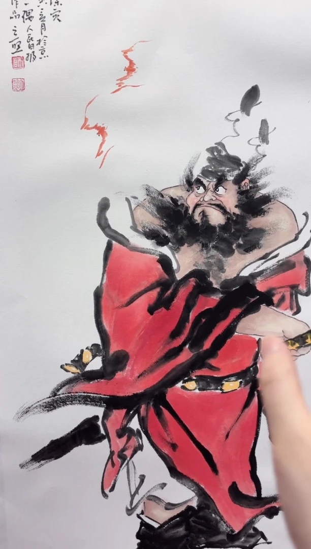 国画师立照老师国画作品