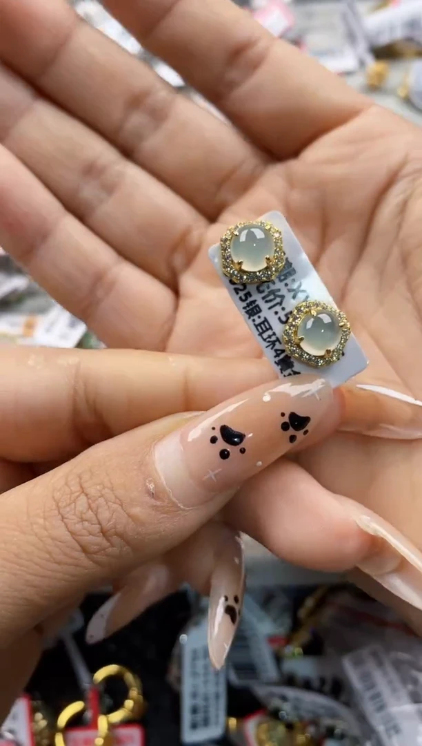 翡翠戒指银S925镶嵌333333   5