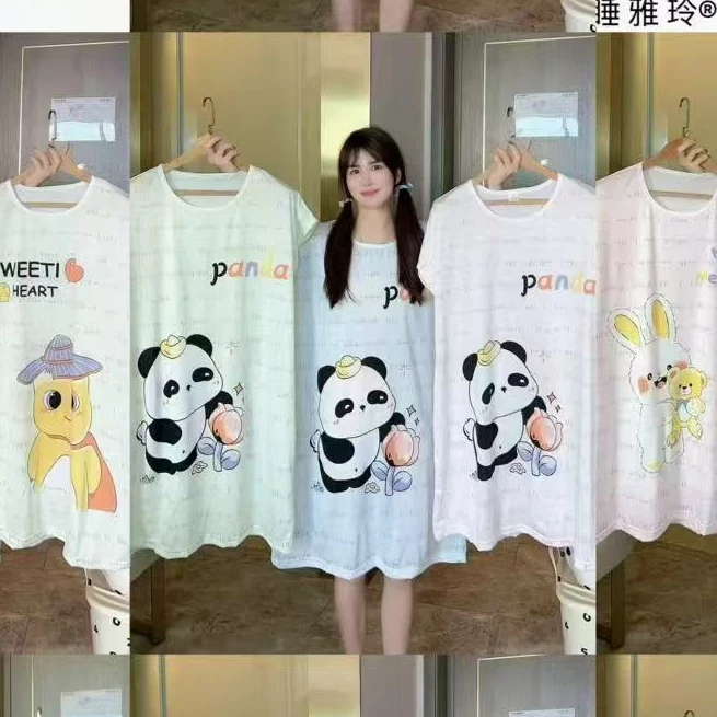 女士百搭睡裙89-A124