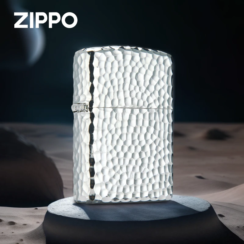 Zippo正版打火机 盔甲陨石坑 官方正品防风壳 原装男士DYH1X1