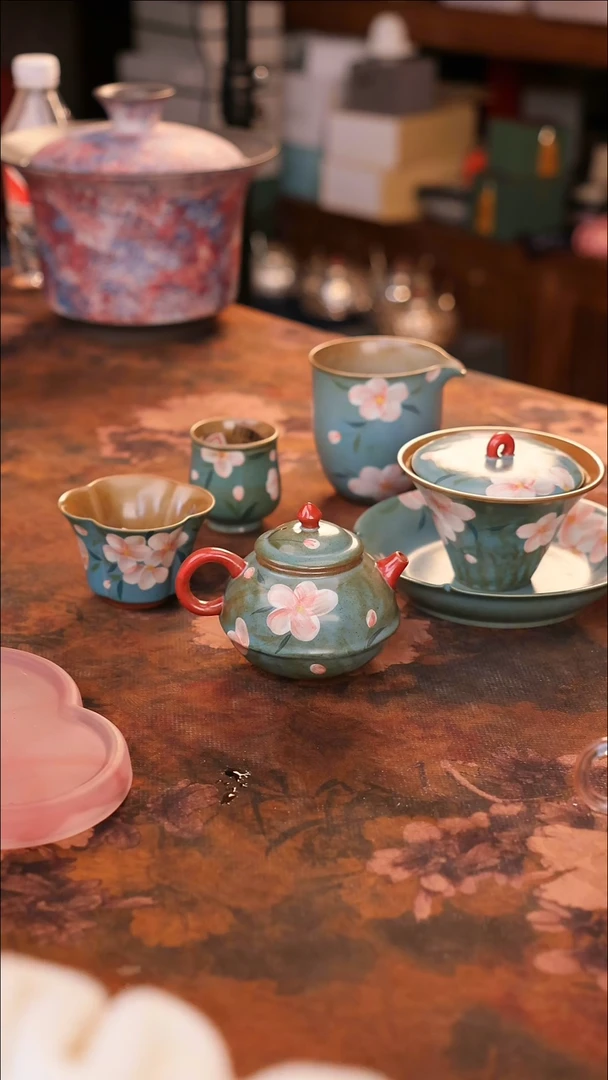 【闪购商品】陶瓷茶具（无礼盒无茶盘）@@A12070