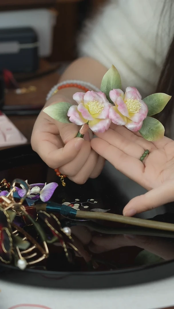 刺绣闪购纯手工非遗国风饰品