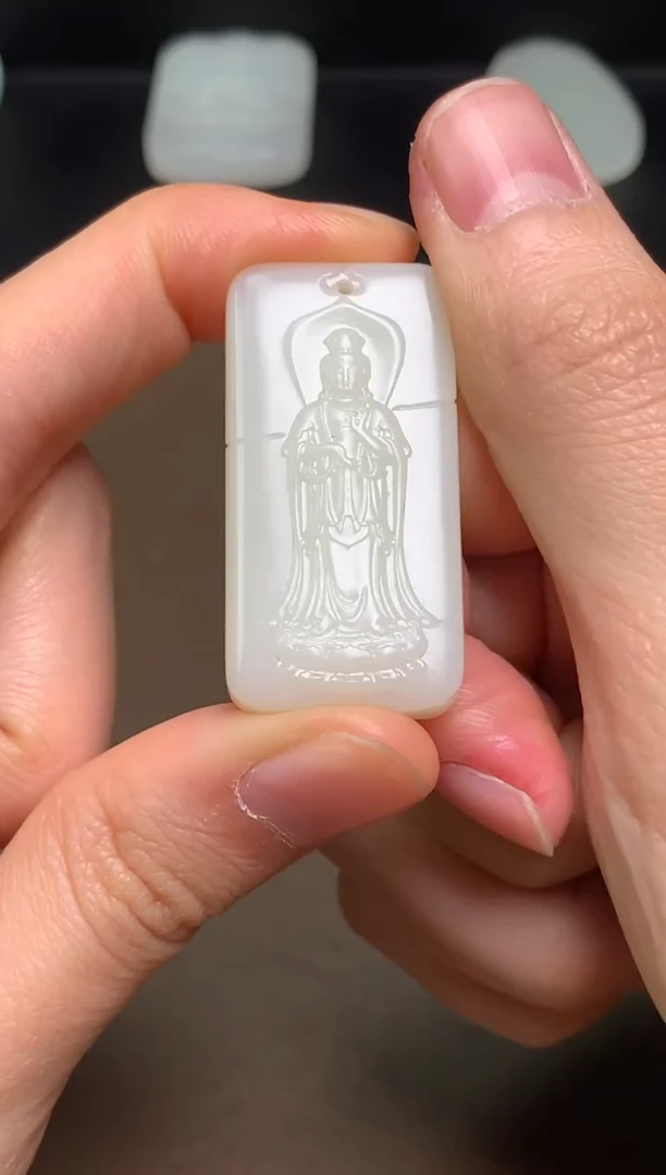 颈饰未镶嵌和田玉4