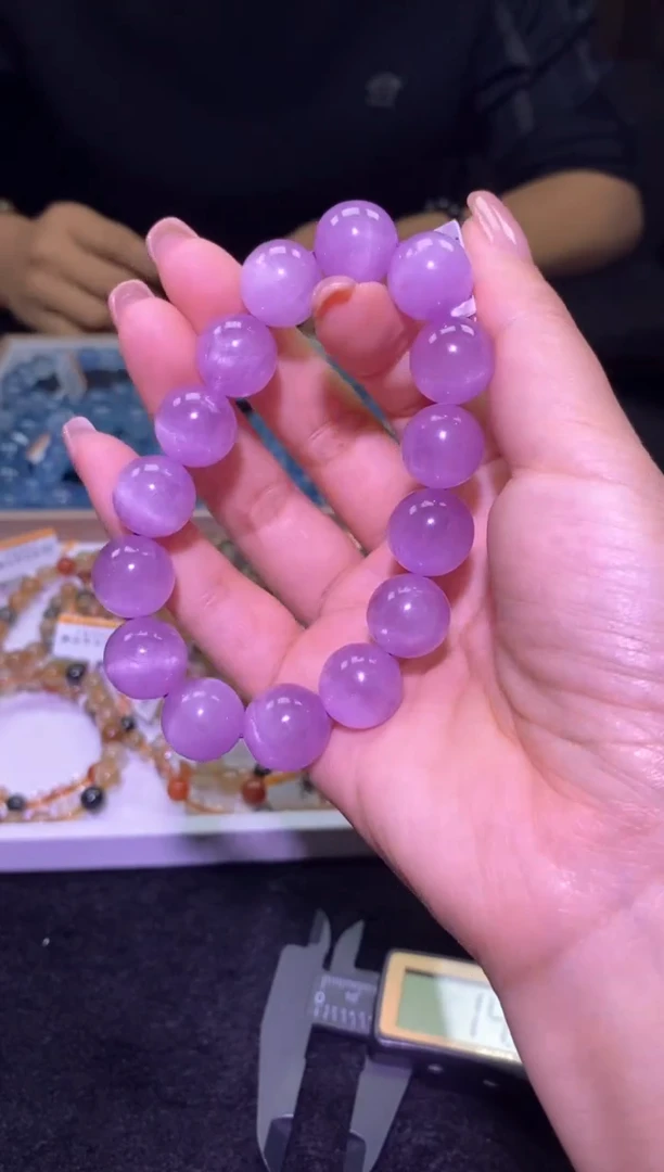 未镶嵌锂辉石单圈毕业级紫锂辉-A03-多样性发其一