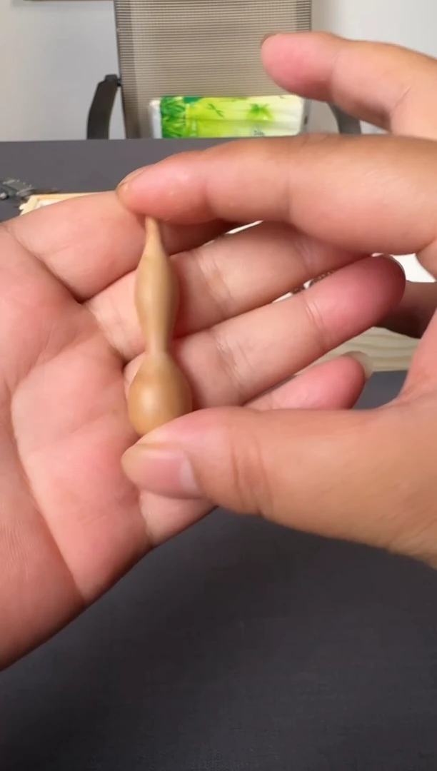 檀香木把件老山檀葫芦手把件送平安扣