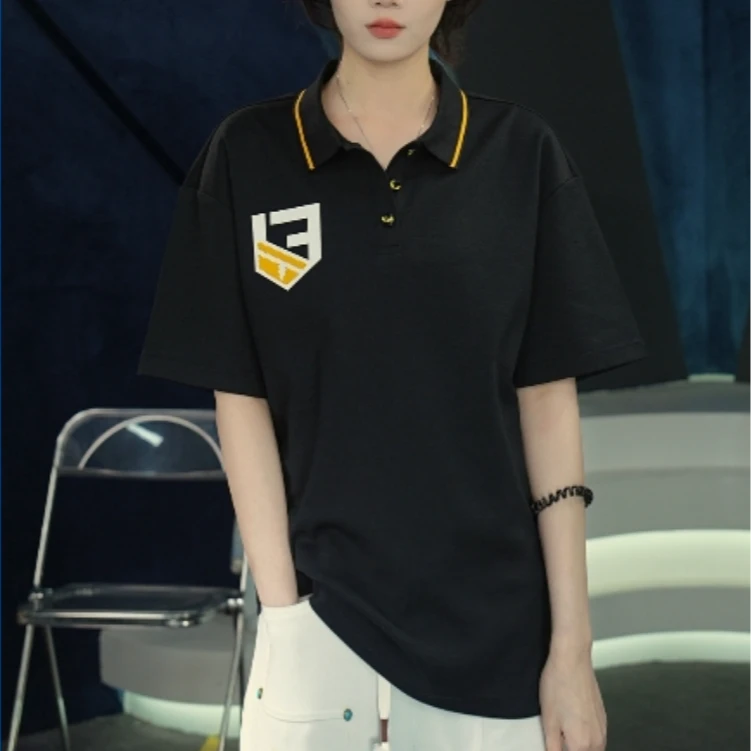 【绘尚D7黛仪3023】夏季新款POLO衫修身版型短袖男装S253023