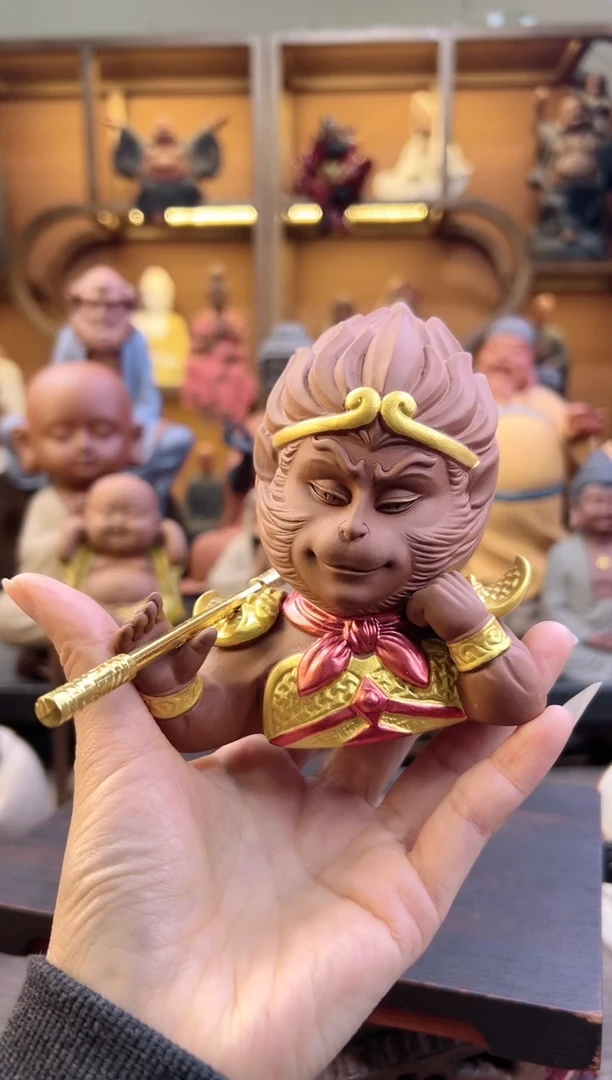 紫砂茶宠器闵茶宠摆件