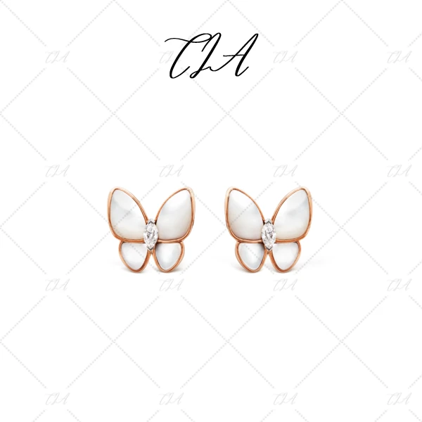 铜合金耳饰 TIA1038幸运复古耳环女气质轻奢百搭精致优雅