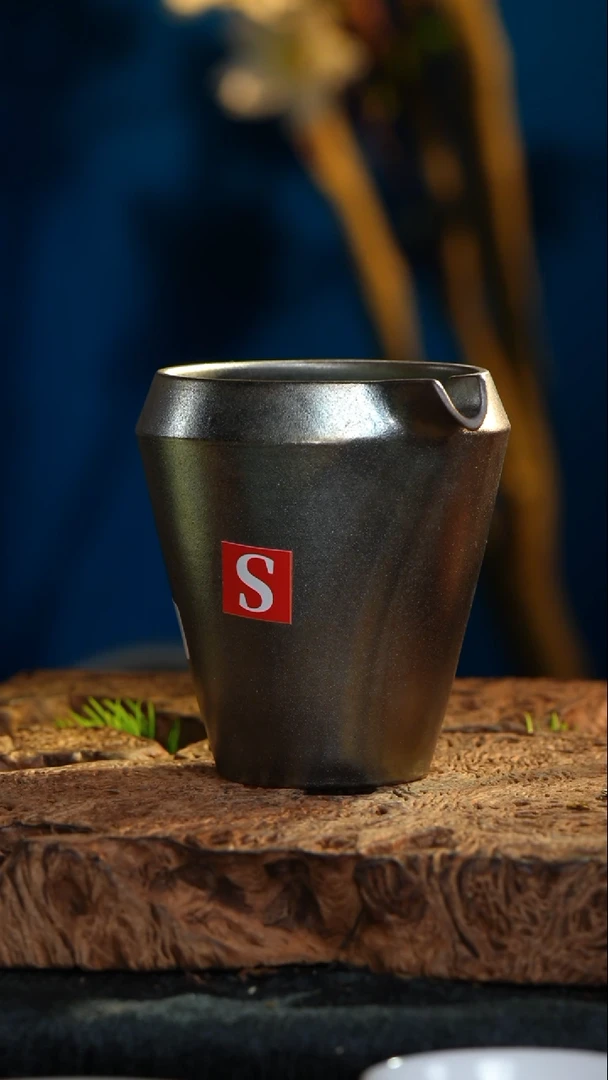 【闪购商品】【1441】已开价 柴烧马蹄公道杯