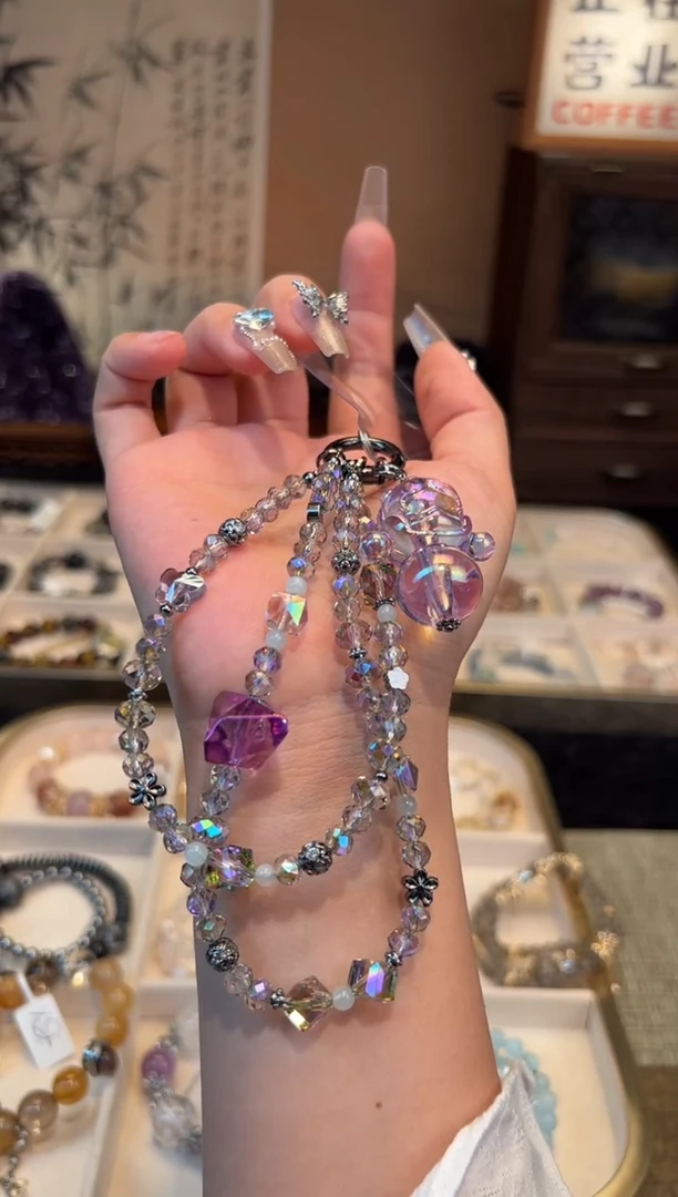 【闪购商品】烟晶手链合金灯牌礼