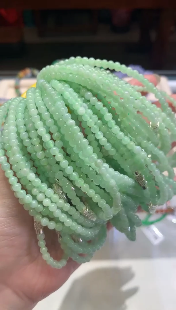 未镶嵌手串翡翠A150|多样性发其一