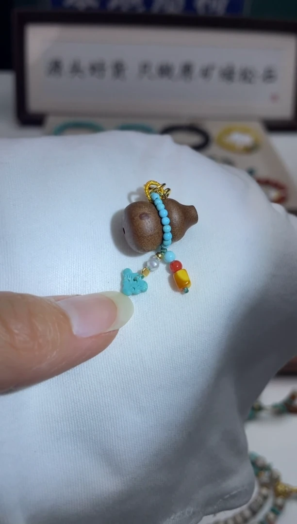 银S925镶嵌南红玛瑙珠宝奇石25