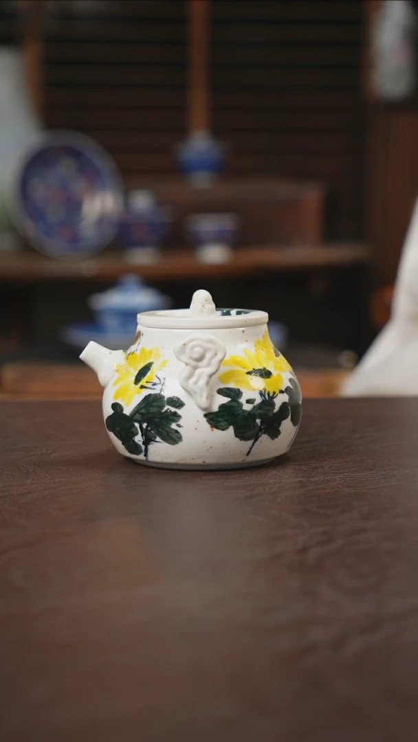 杯景德镇陶瓷杯碗柴烧多人