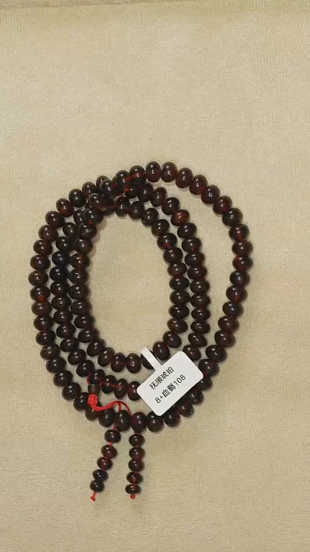 琥珀颈饰未镶嵌抚顺琥珀F202