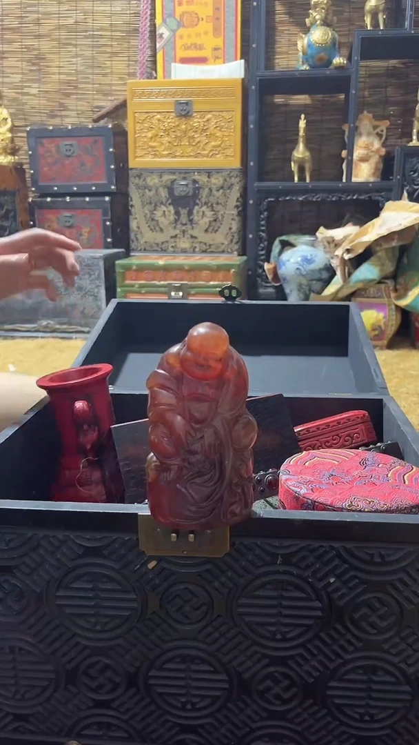 裸石蜜蜡未镶嵌【闪购商品】【闪购商品】佛摆件