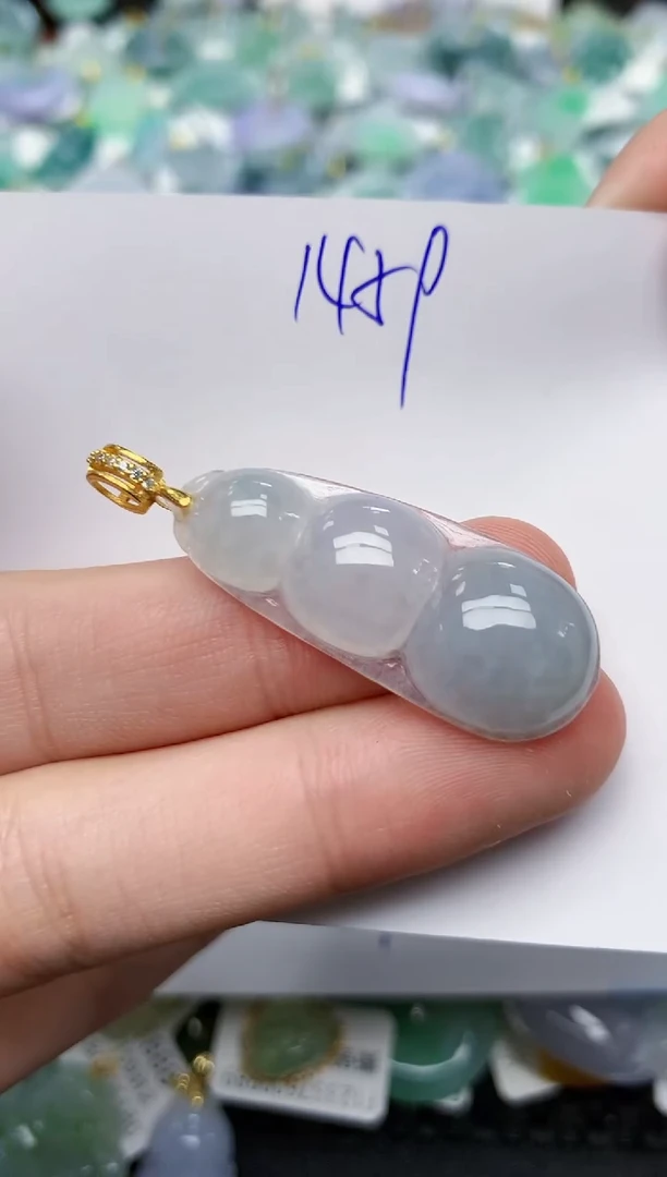 颈饰未镶嵌翡翠天然缅甸A货翡翠百元以上9元证书费自理