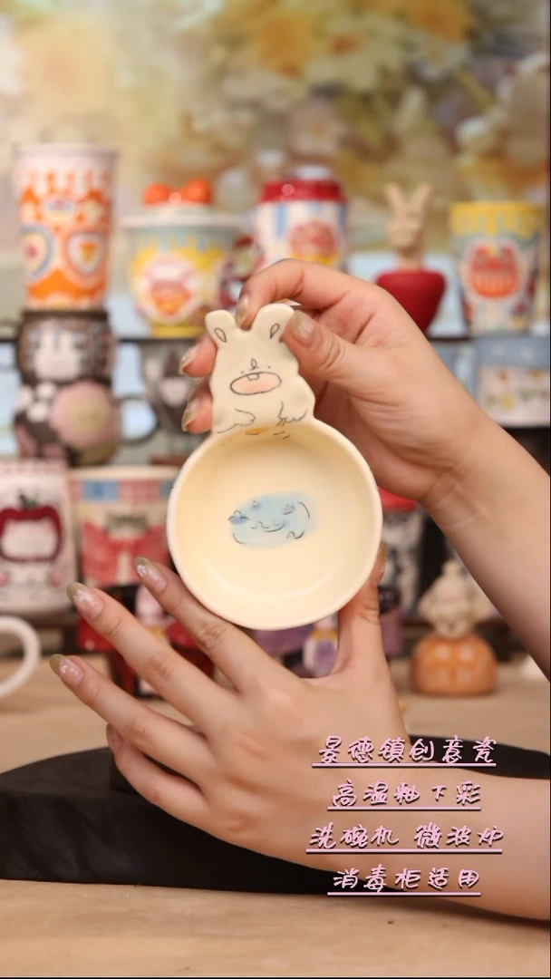 摆件景德镇原创手工陶瓷