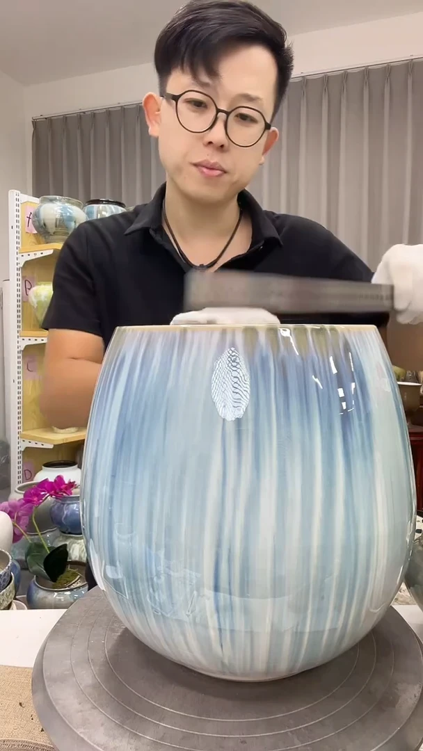 9-7直播链接精选陶瓷花盆