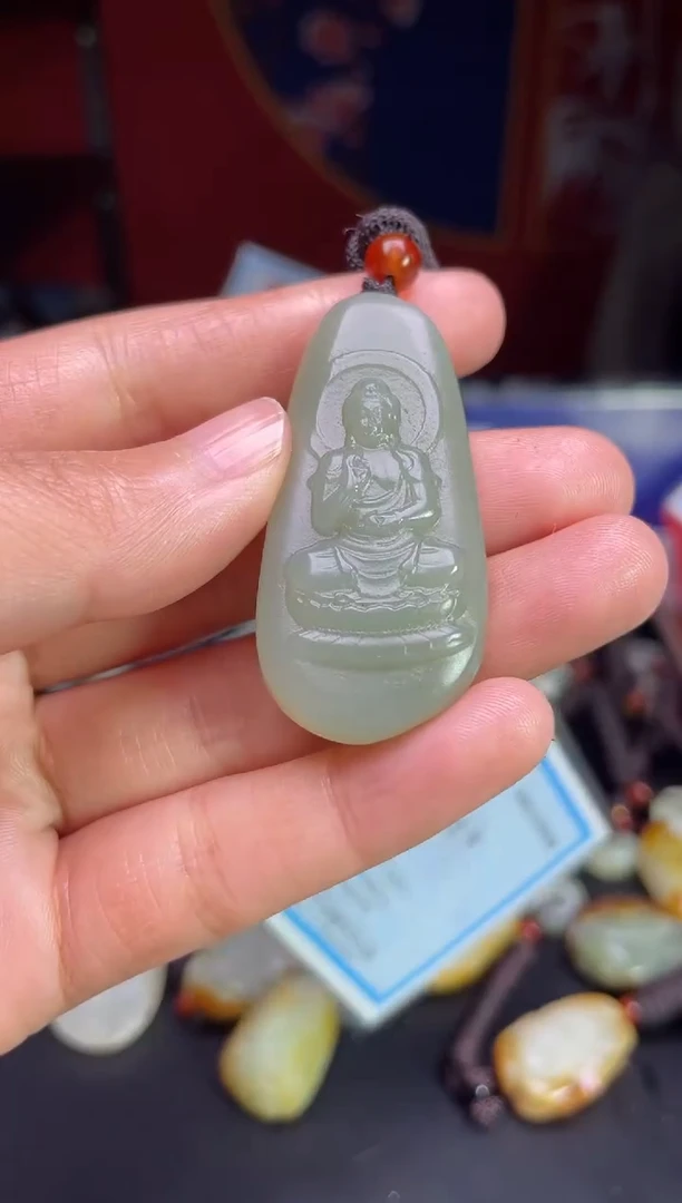 颈饰未镶嵌和田玉123