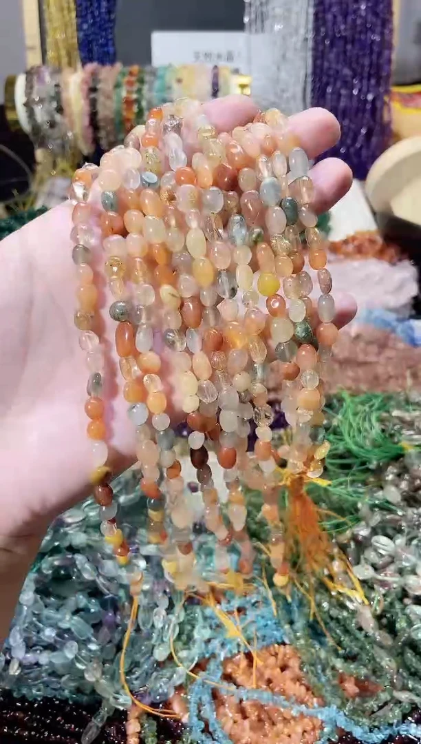 未镶嵌珠宝半成品水晶随行彩兔毛